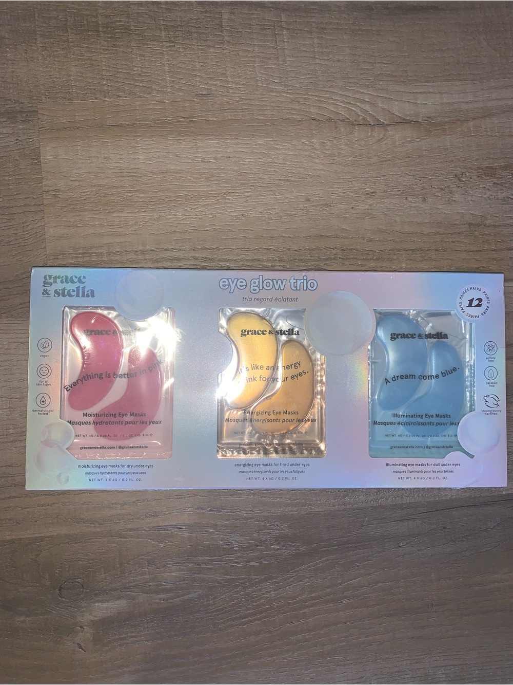 FREE // grace & stella eye glow trio